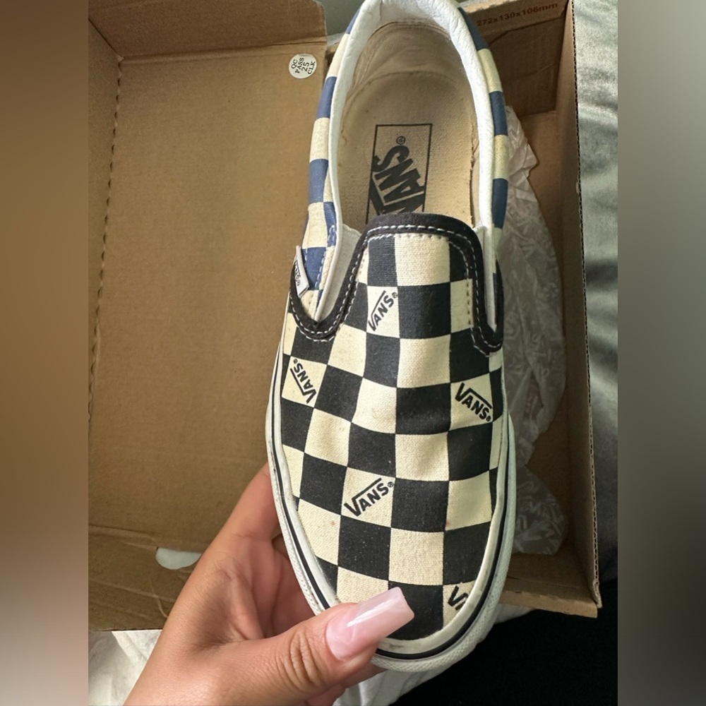 Checkered Vans
